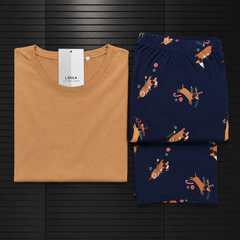 Brownsing deer