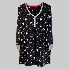 A reindeer in Black