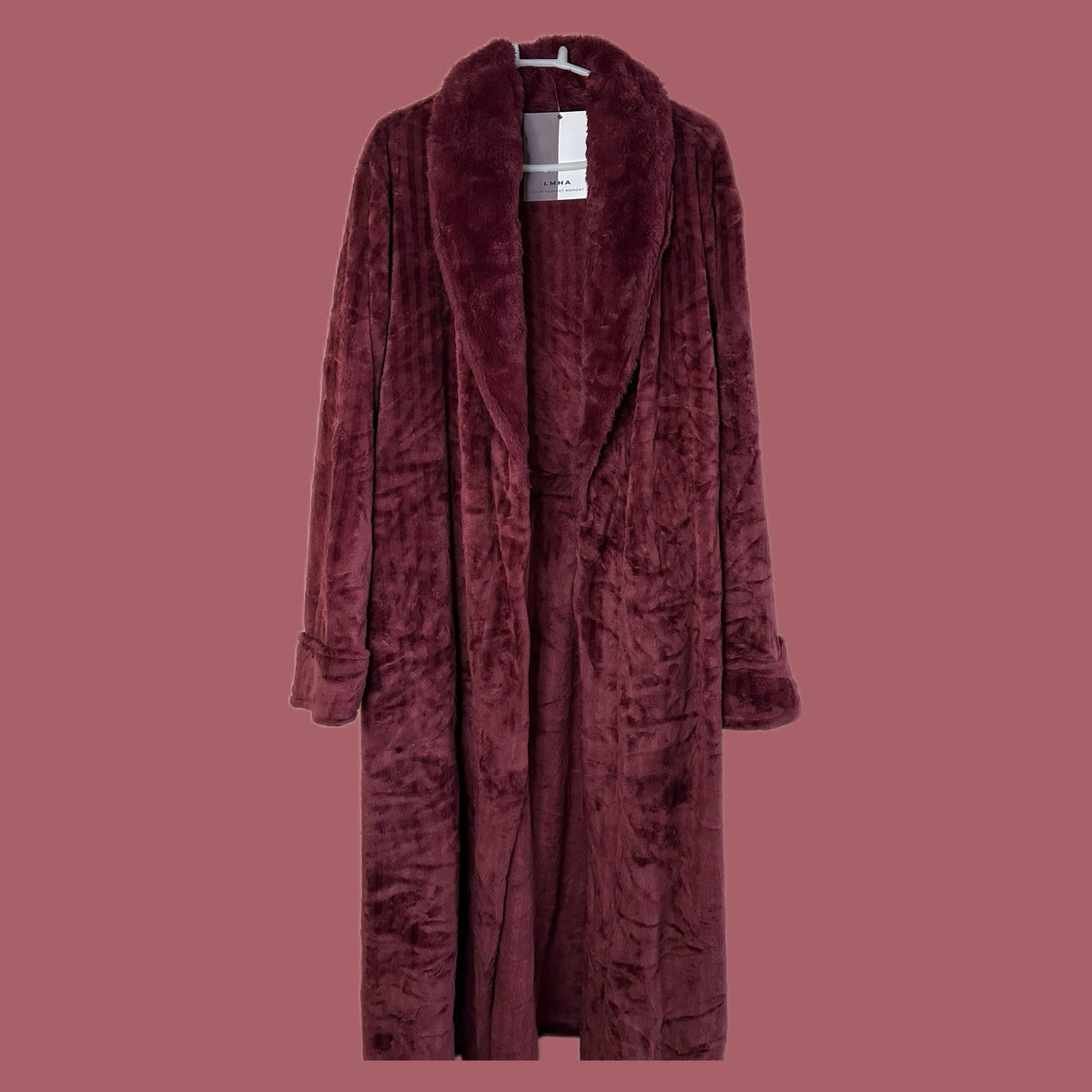 Bold in maroon