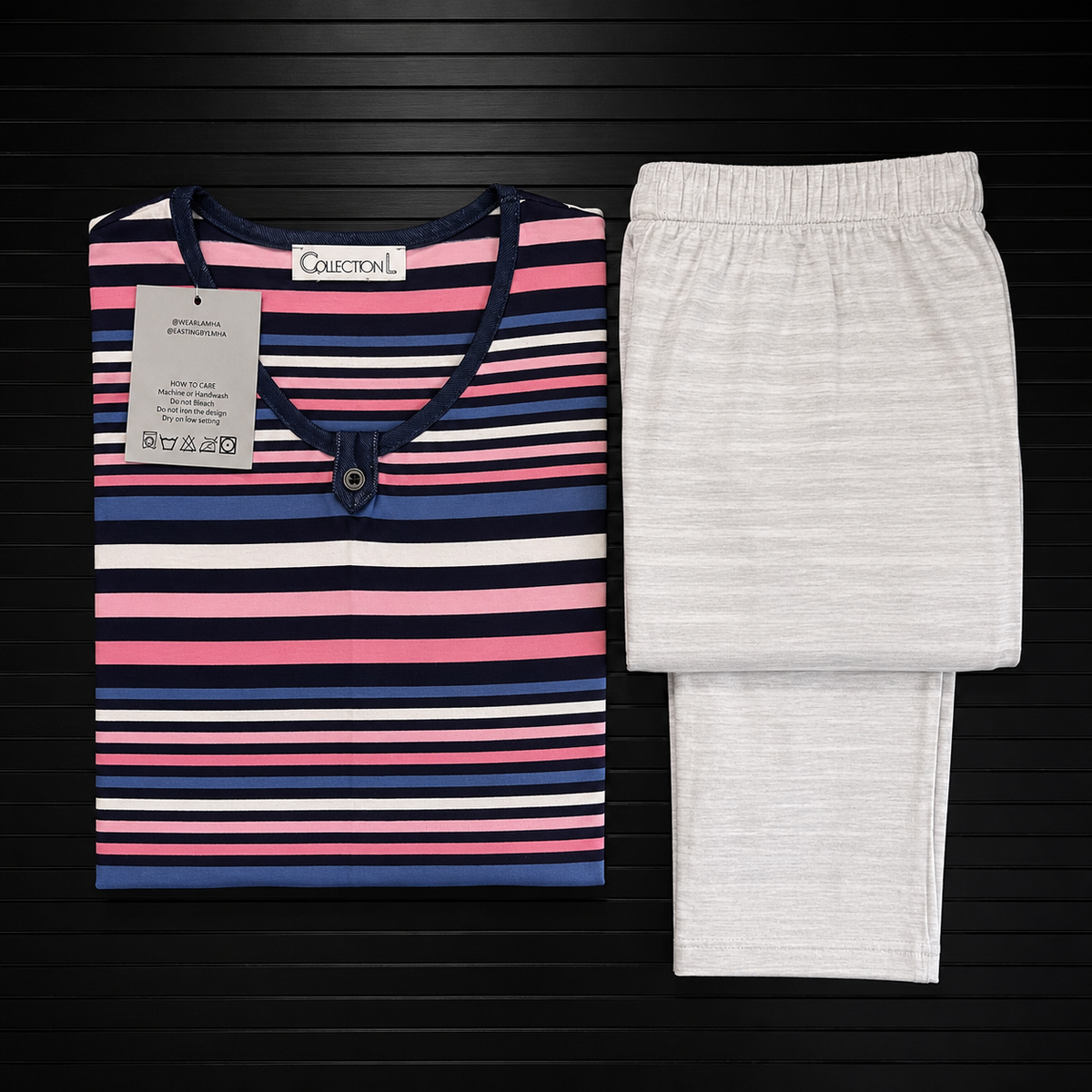 Striped sleep