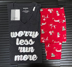 Worry less, run more