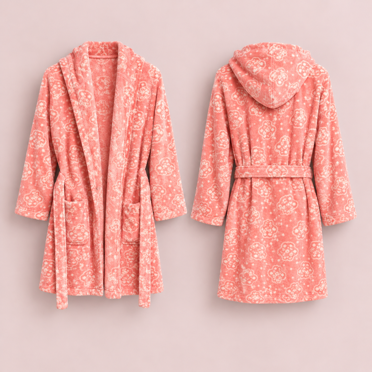 Coral bloom hood